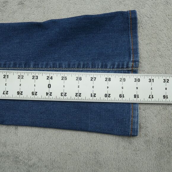 Lucky Brand Jeans Womens Size 6 Short Blue Low-Rise Charlie Baby Boot 30" Inseam - Picture 4 of 16